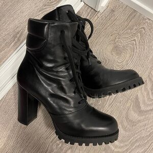 SW Heeled Combat boots